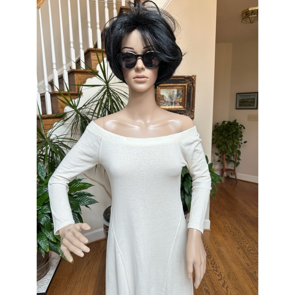Free People Cream Carrie Midi Dress, NWT, S - Picture 6 of 13